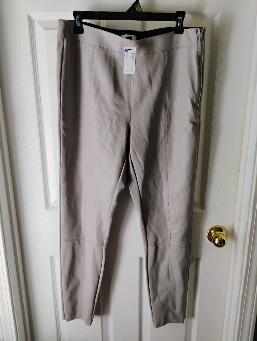 Topshop Taupe Women's Ponte Leggings